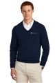 Brooks Brothers Cotton Stretch V-Neck Sweater - BB18400